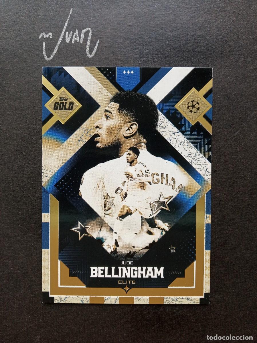 Cromos de F&uacute;tbol: ELITE BELLINGHAM REAL MADRID ⚽ TOPPS &reg; GOLD UCC UEFA CLUB COMPETITIONS 2025 2026 25 26 NUEVO