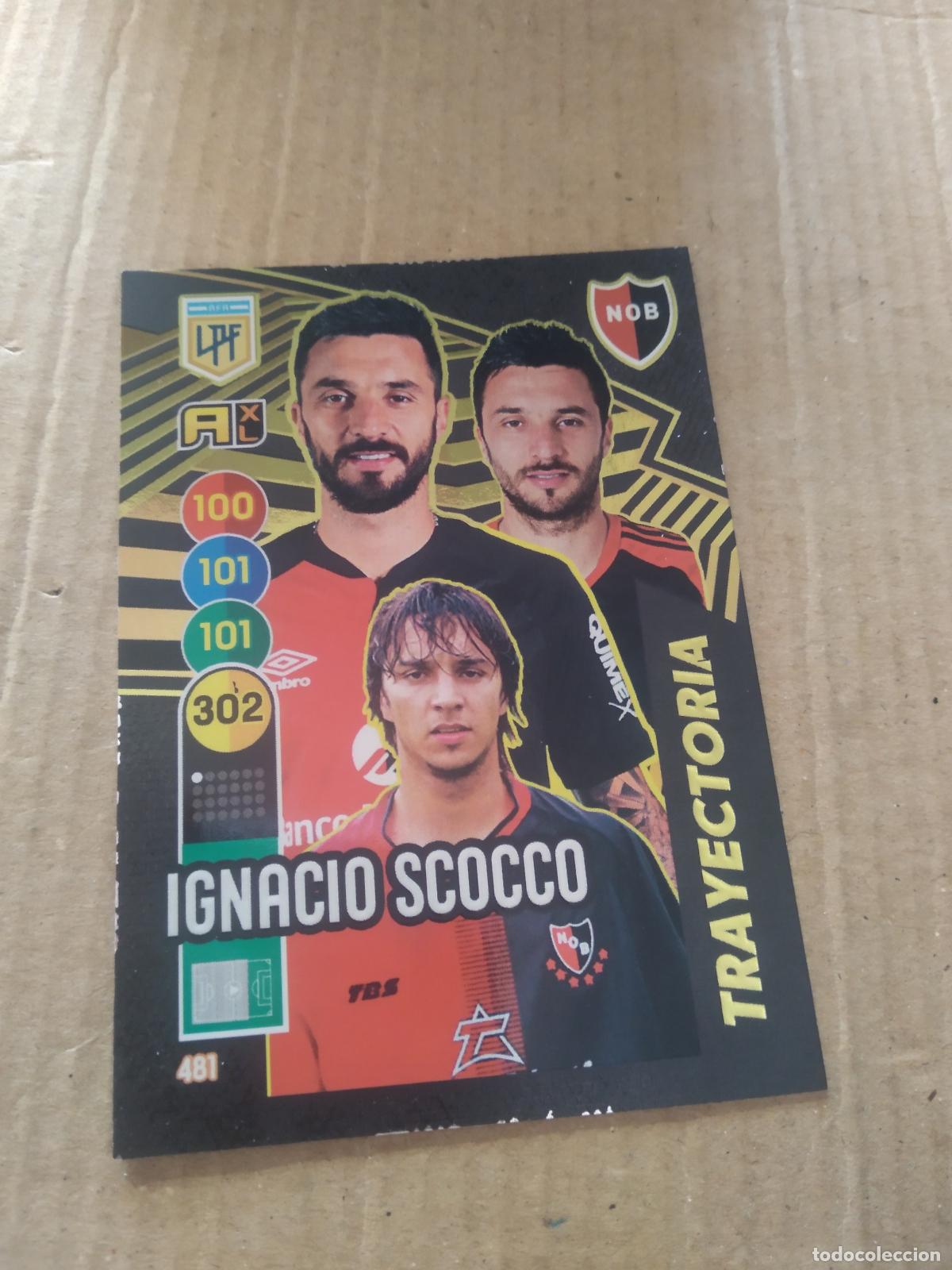 Cromos de F&uacute;tbol: 481 ignacio scocco newell's CROMO FUTBOL ARGENTINO PANINI LIGA ARGENTINA 2021 ADRENALYN