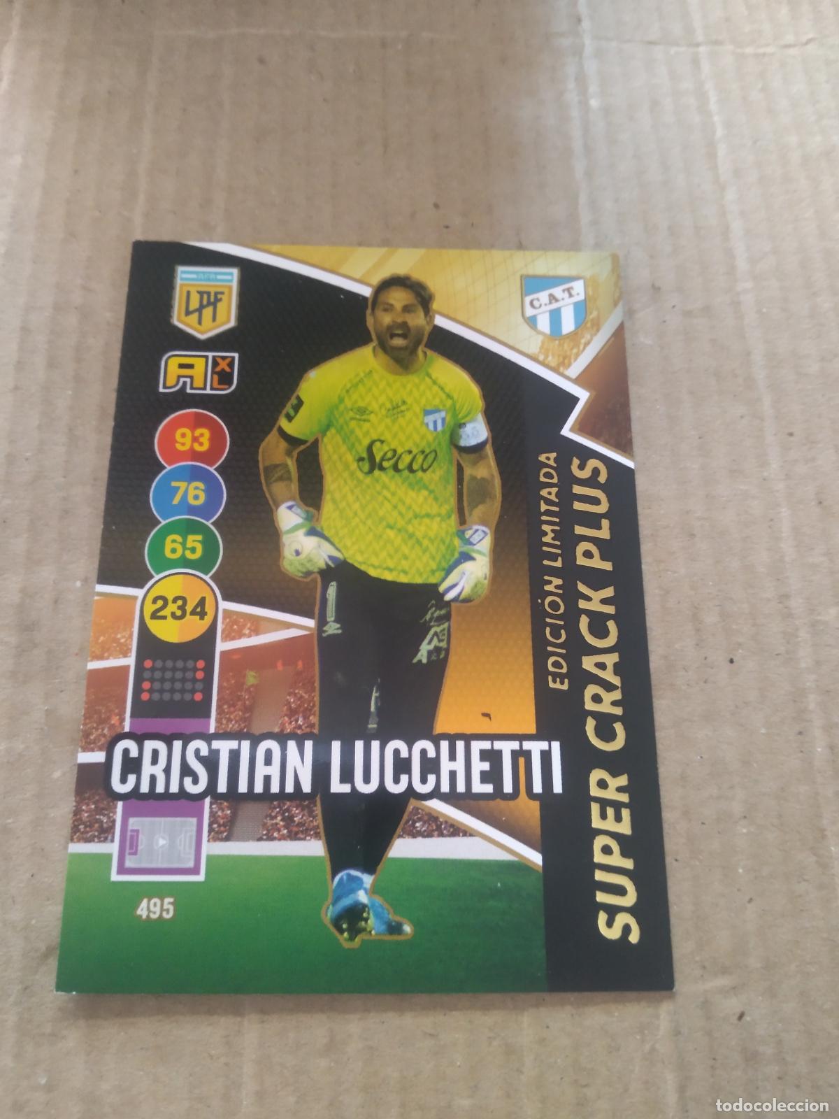 Cromos de F&uacute;tbol: 495 CRISTIAN LUCCHETTI EDICION LIMITADA CROMO FUTBOL ARGENTINO PANINI LIGA ARGENTINA 2021 ADRENALYN