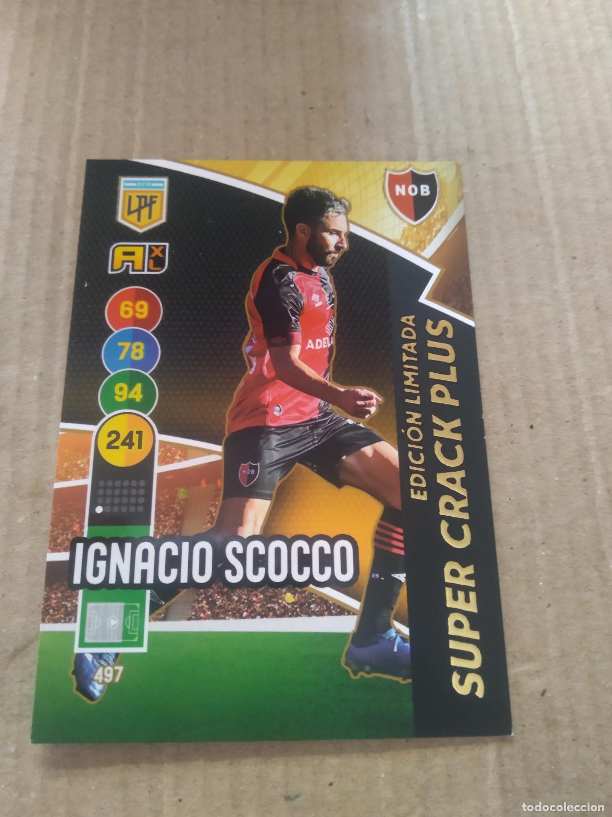 Cromos de F&uacute;tbol: 497 IGNACIO SCOCCO EDICION LIMITADA CROMO FUTBOL ARGENTINO PANINI LIGA ARGENTINA 2021 ADRENALYN