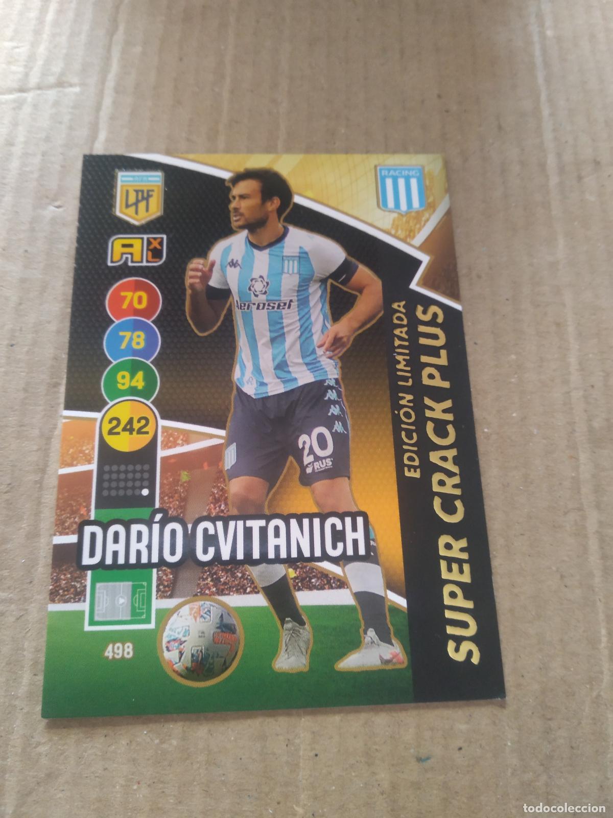 Cromos de F&uacute;tbol: 498 DARIO CVITANICH EDICION LIMITADA CROMO FUTBOL ARGENTINO PANINI LIGA ARGENTINA 2021 ADRENALYN
