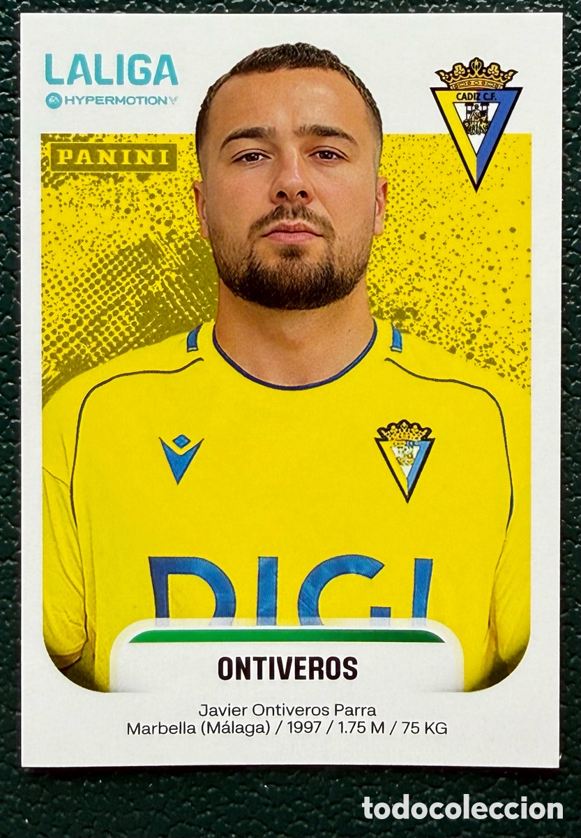 Cromos de Futebol: 94 ONTIVEROS CADIZ CF CROMOS ALBUM LA LIGA HYPERMOTION 2025 2026 25 26 PANINI