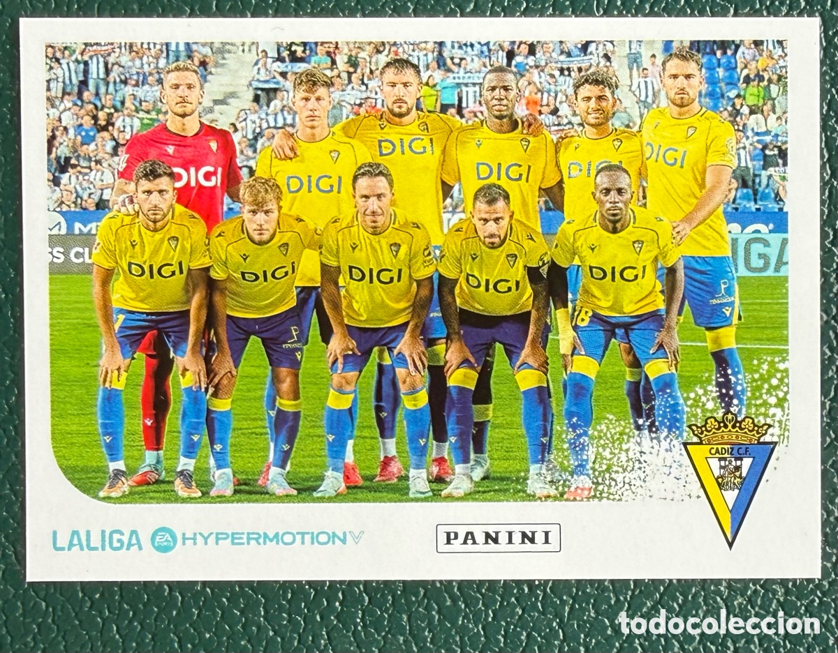 Cromos de Futebol: 79 ALINEACION CADIZ CF CROMOS ALBUM LA LIGA HYPERMOTION 2025 2026 25 26 PANINI