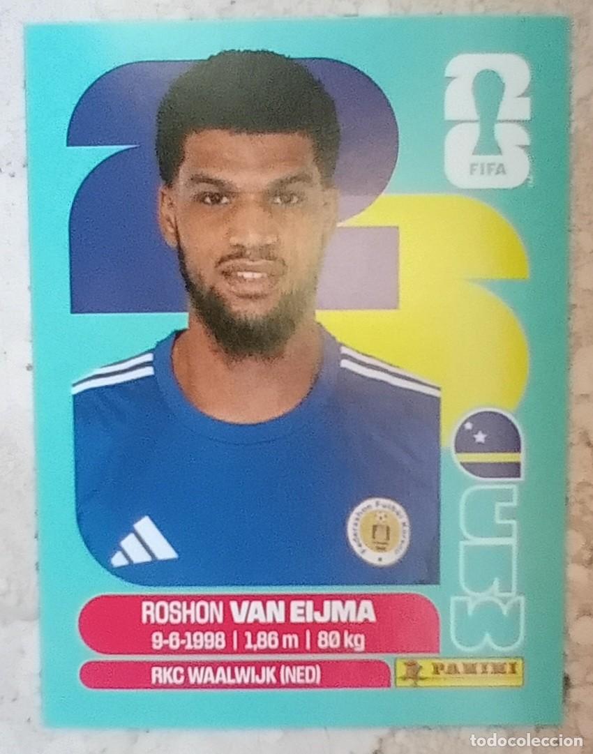Cromos de F&uacute;tbol: Figurina Panini 2026 Cromo Fifa World Cup Usa Mundial 2026 Roshon Van Eijma Curacao n CUW 7