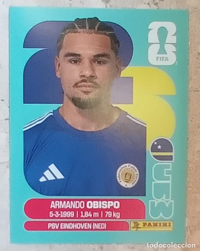 Cromos de F&uacute;tbol: Figurina Panini 2026 Cromo Fifa World Cup Usa Mundial 2026 Armando Obispo Curacao n CUW 3