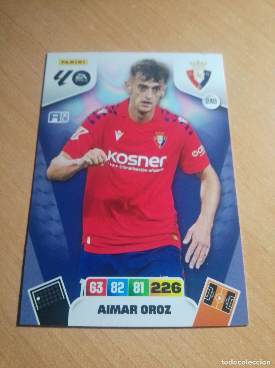 Cromos de F&uacute;tbol: 248 AIMAR OROZ DEL OSASUNA 25 26 ADRENALYN XL 2025 2026