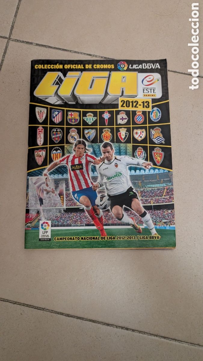 Cromos de F&uacute;tbol: ALBUM LIGA ESTE 2012/13 12 13 BASTANTE COMPLETO CON MUCHOS DOBLES Y 40 FICHAJES BUEN ESTADO