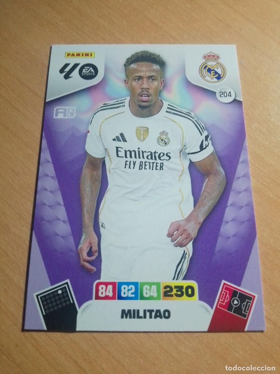 Cromos de F&uacute;tbol: 204 MILITAO REAL MADRID 25 26 ADRENALYN XL 2025 2026