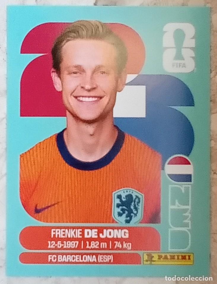Cromos de F&uacute;tbol: Figurina Panini 2026 Cromo Fifa World Cup Usa Mundial 2026 Frenkie De Jong Netherlands n NED 14