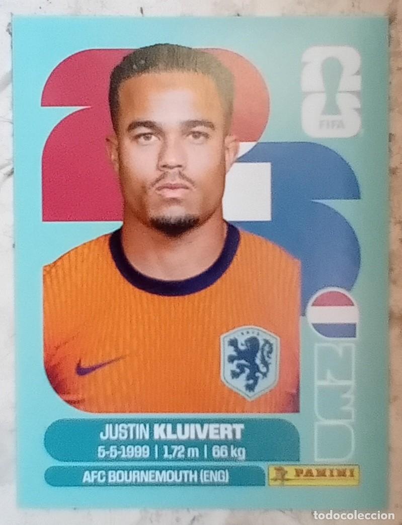Cromos de F&uacute;tbol: Figurina Panini 2026 Cromo Fifa World Cup Usa Mundial 2026 Justin Kluivert Netherlands n NED 16