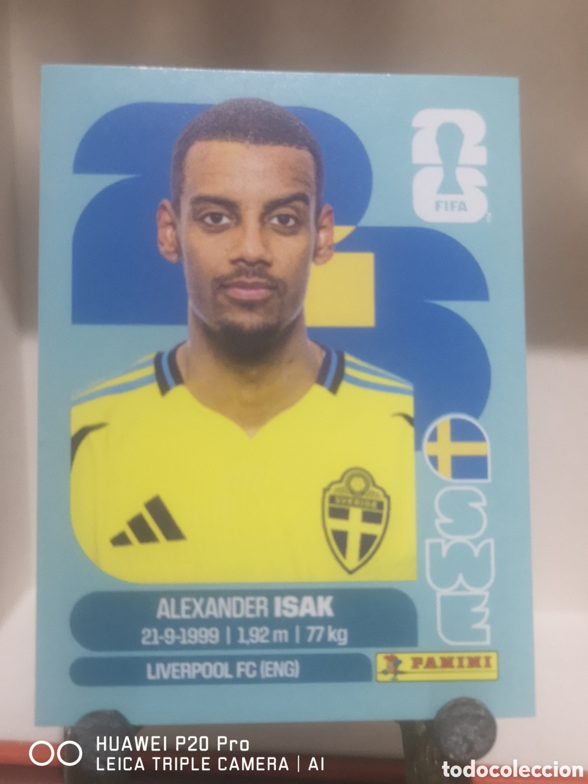 Cromos de F&uacute;tbol: FIFA WORLD CUP MUNDIAL 2026 ISAK - SWE 19
