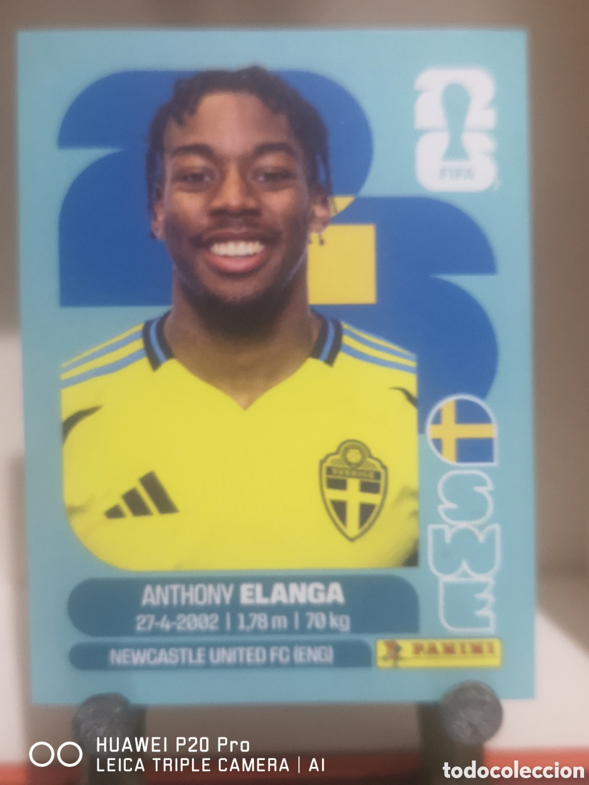Cromos de F&uacute;tbol: FIFA WORLD CUP MUNDIAL 2026 ELANGA - SWE 18