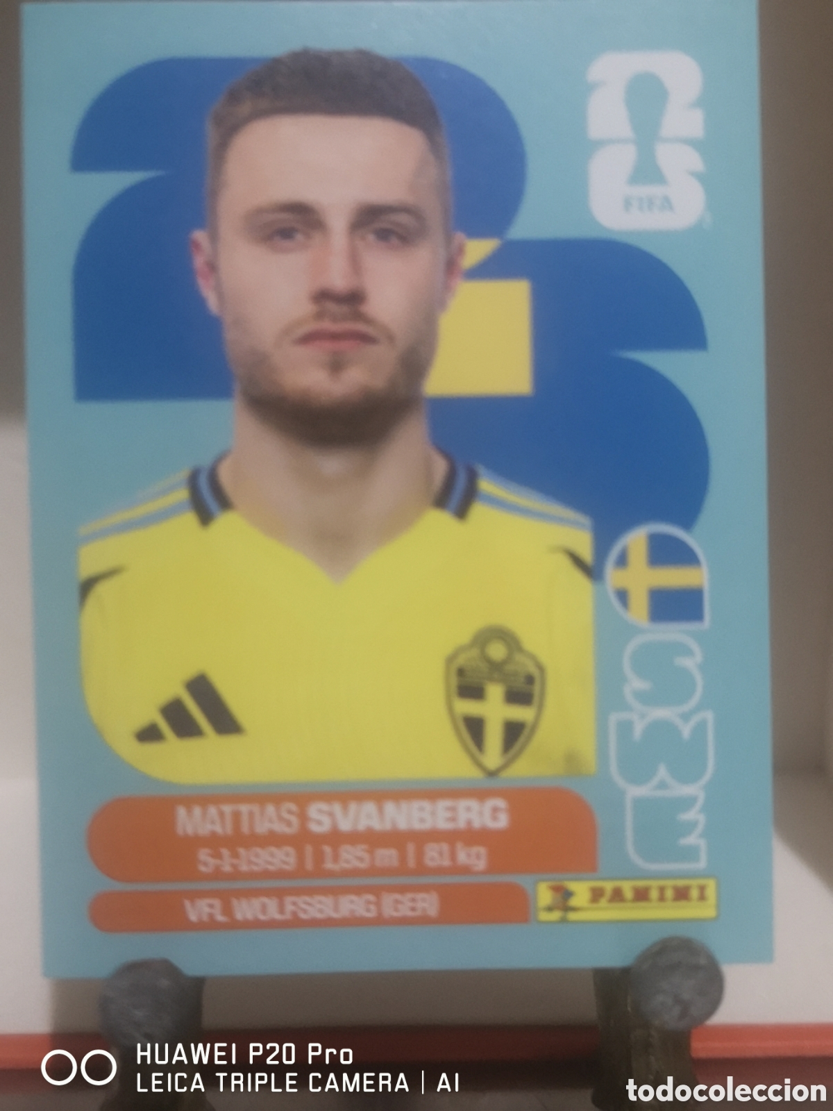 Cromos de F&uacute;tbol: FIFA WORLD CUP MUNDIAL 2026 SVANBERG - SWE 12