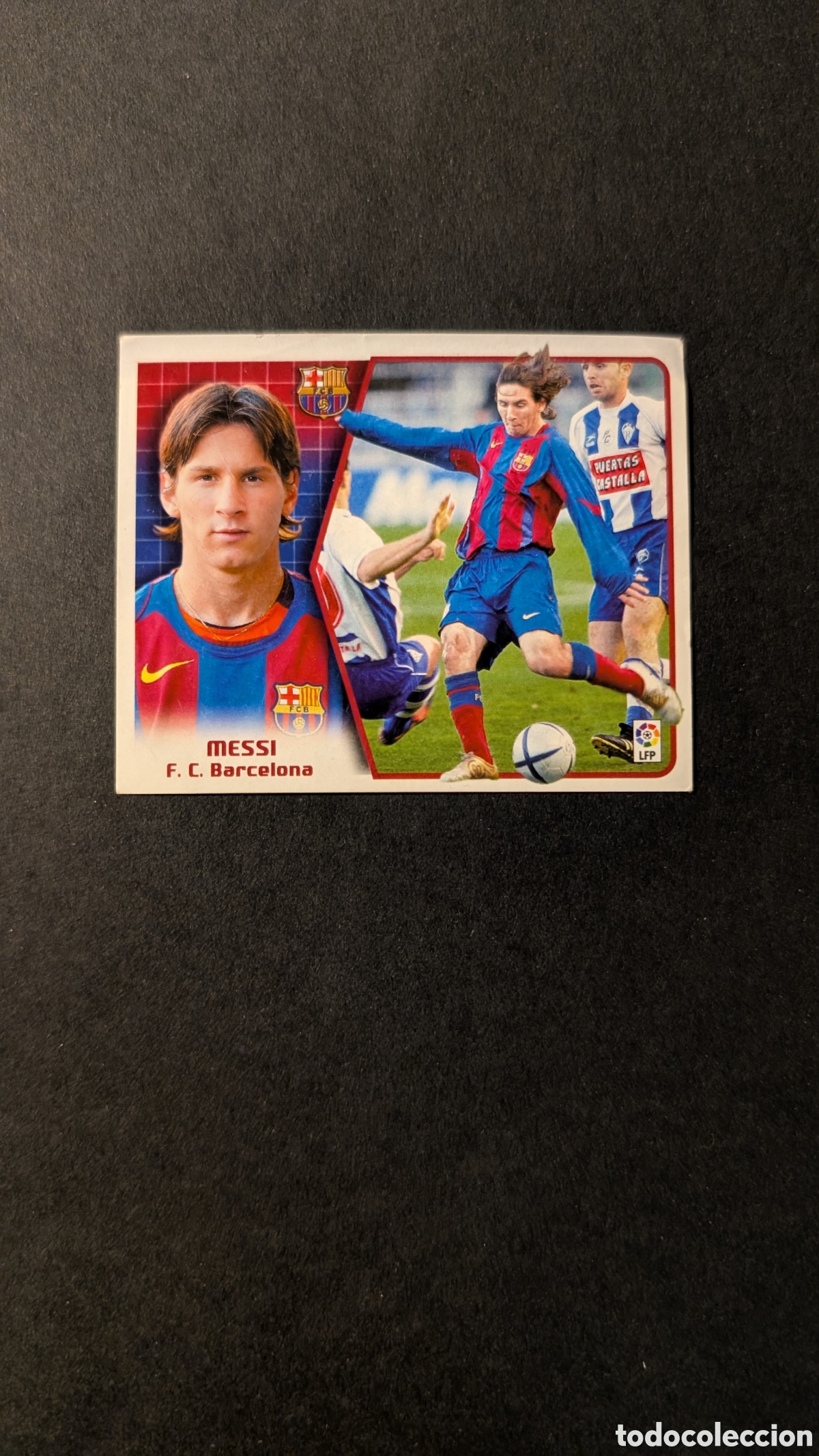 Cromos de F&uacute;tbol: MESSI BARCELONA ROOKIE 2 A&Ntilde;O LIGA ESTE 2005/06 05 06 VENTANILLA