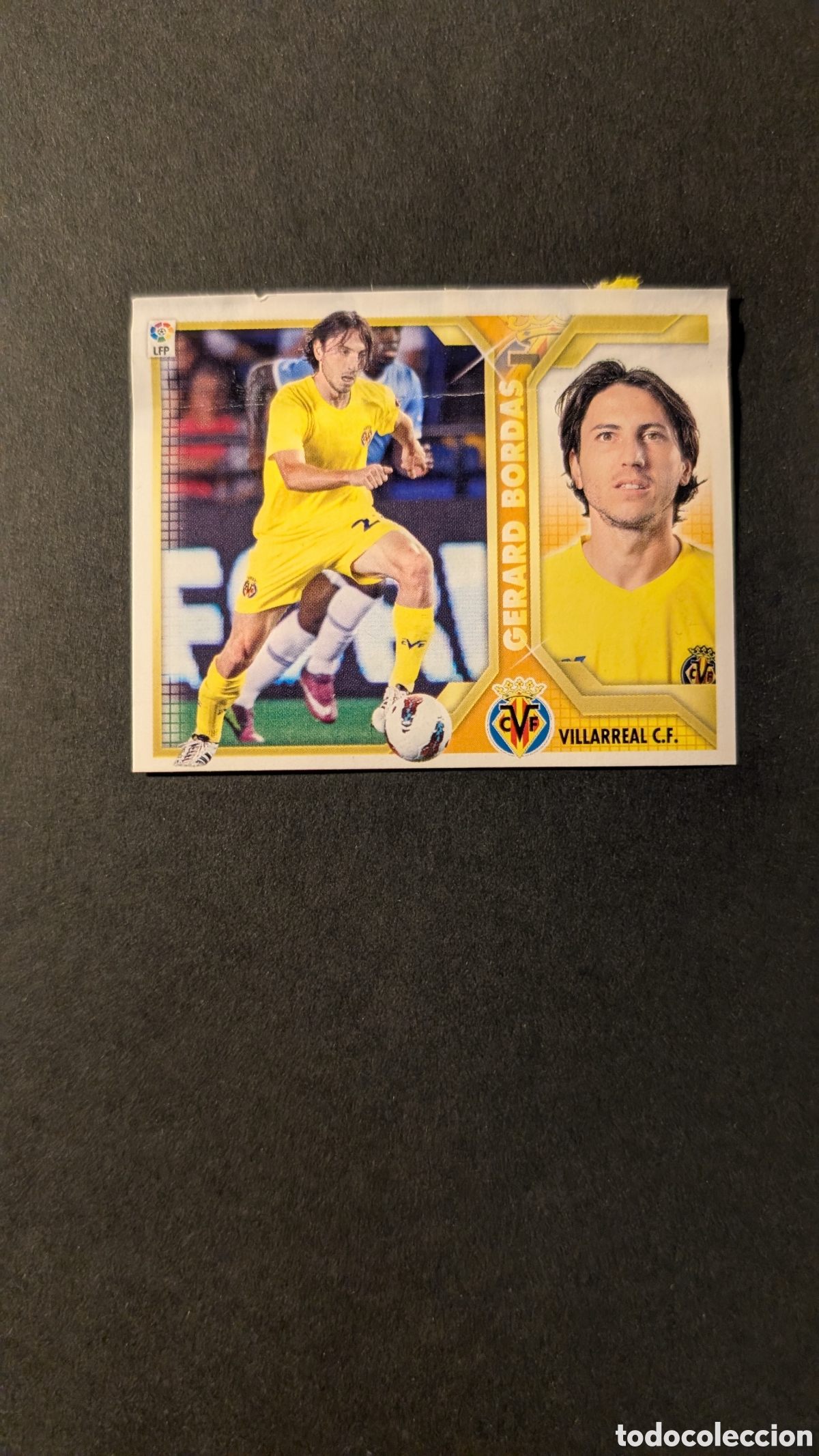 Cromos de F&uacute;tbol: GERARD BORDAS VILLARREAL ERROR COLOCA LIGA ESTE 2011/12 11 12 VENTANILLA