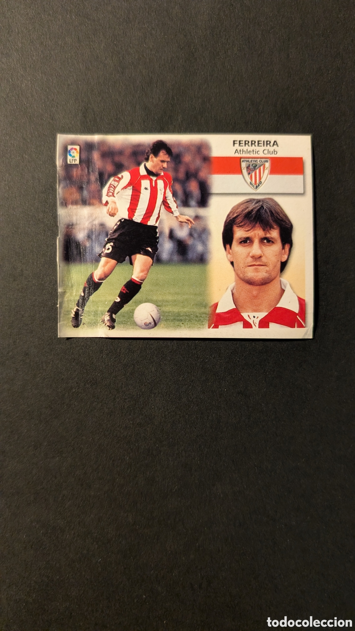 Cromos de F&uacute;tbol: FERREIRA BILBAO COLOCA LIGA ESTE 1999/00 99 00 VENTANILLA