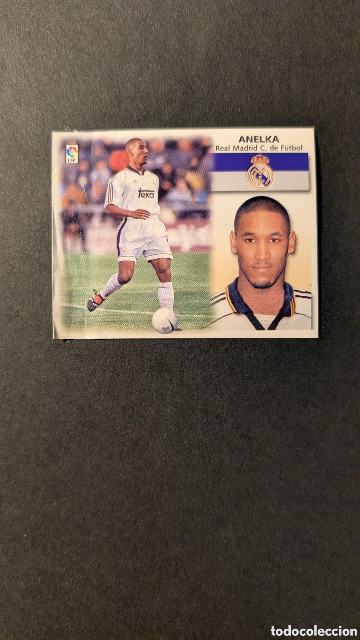 Cromos de F&uacute;tbol: ANELKA REAL MADRID COLOCA LIGA ESTE 1999/00 99 00 VENTANILLA