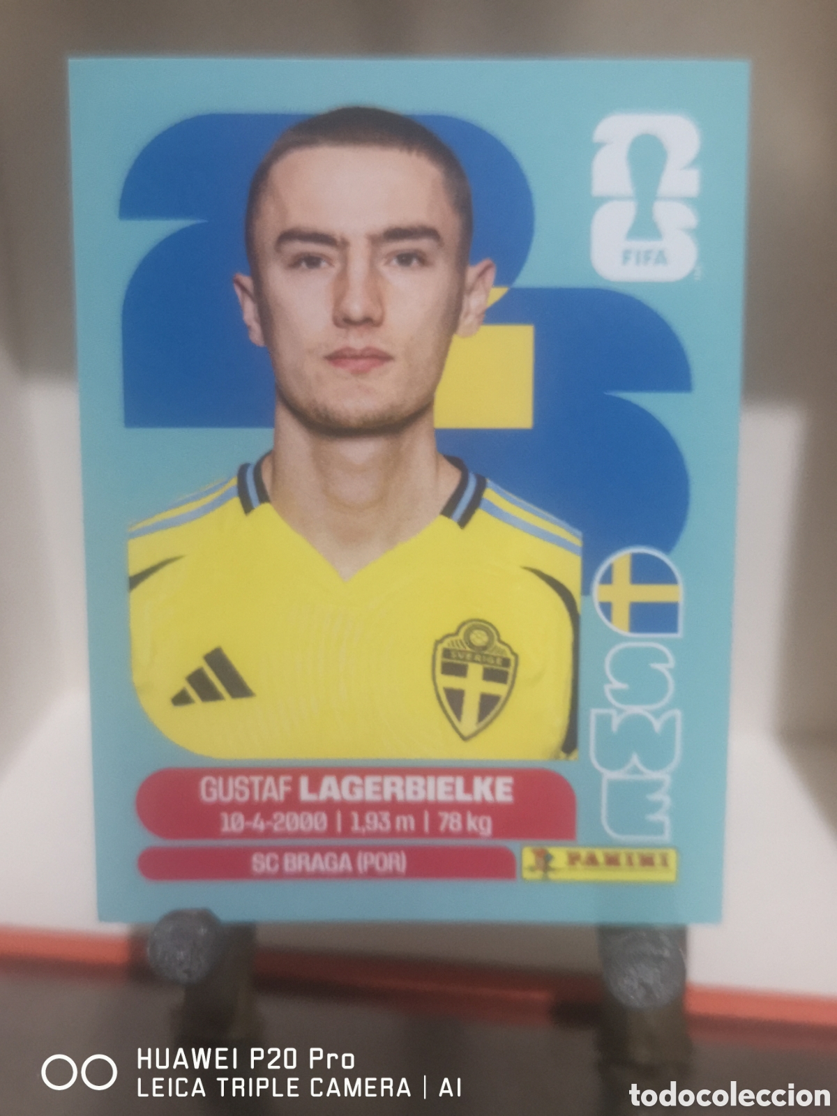 Cromos de F&uacute;tbol: FIFA WORLD CUP MUNDIAL 2026 LAGERBIELKE - SWE 7