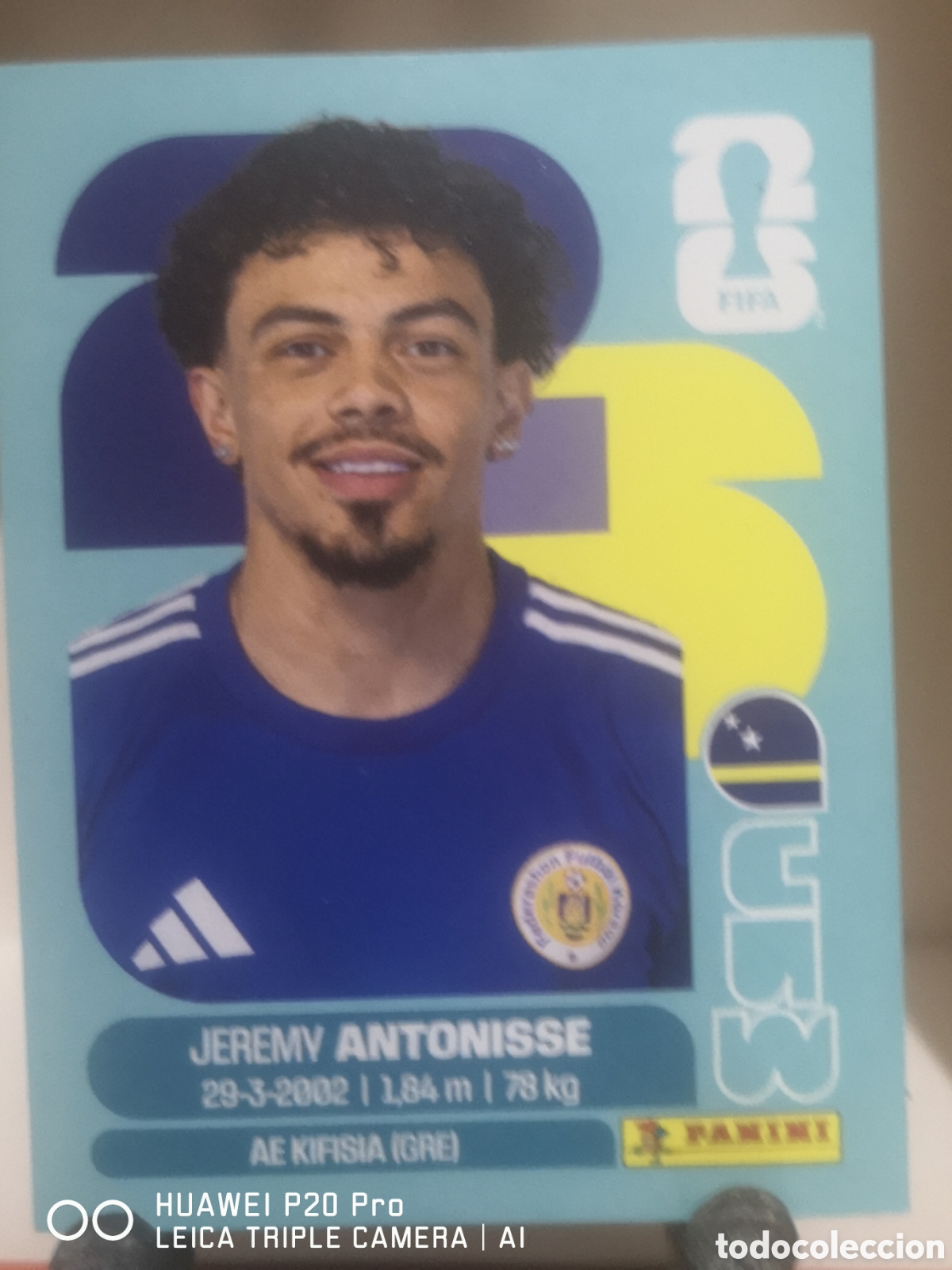 Cromos de F&uacute;tbol: FIFA WORLD CUP MUNDIAL 2026 ANTONISSE - CUW 18