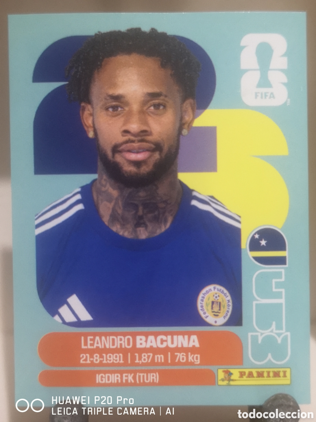 Cromos de F&uacute;tbol: FIFA WORLD CUP MUNDIAL 2026 LEANDRO BACUNA - CUW 12