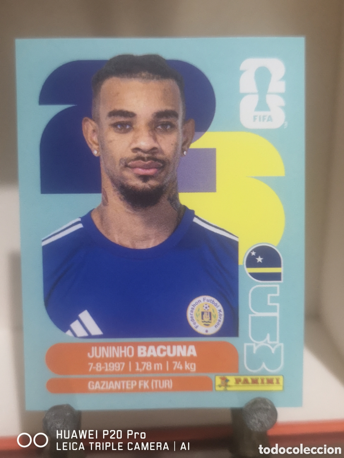 Cromos de F&uacute;tbol: FIFA WORLD CUP MUNDIAL 2026 JUNINHO BACUNA - CUW 11