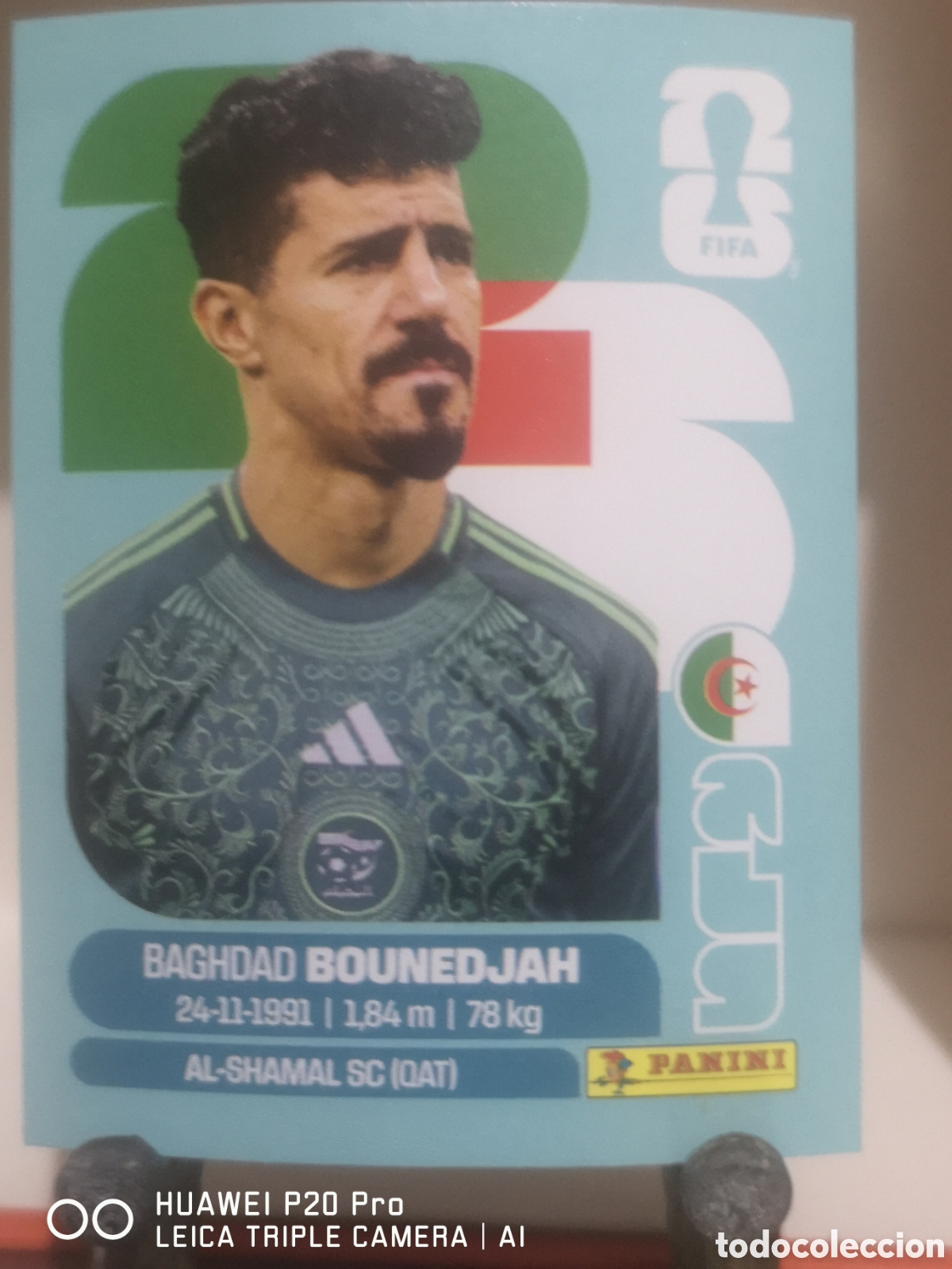 Cromos de F&uacute;tbol: FIFA WORLD CUP MUNDIAL 2026 BOUNEDJAH - ALG 19