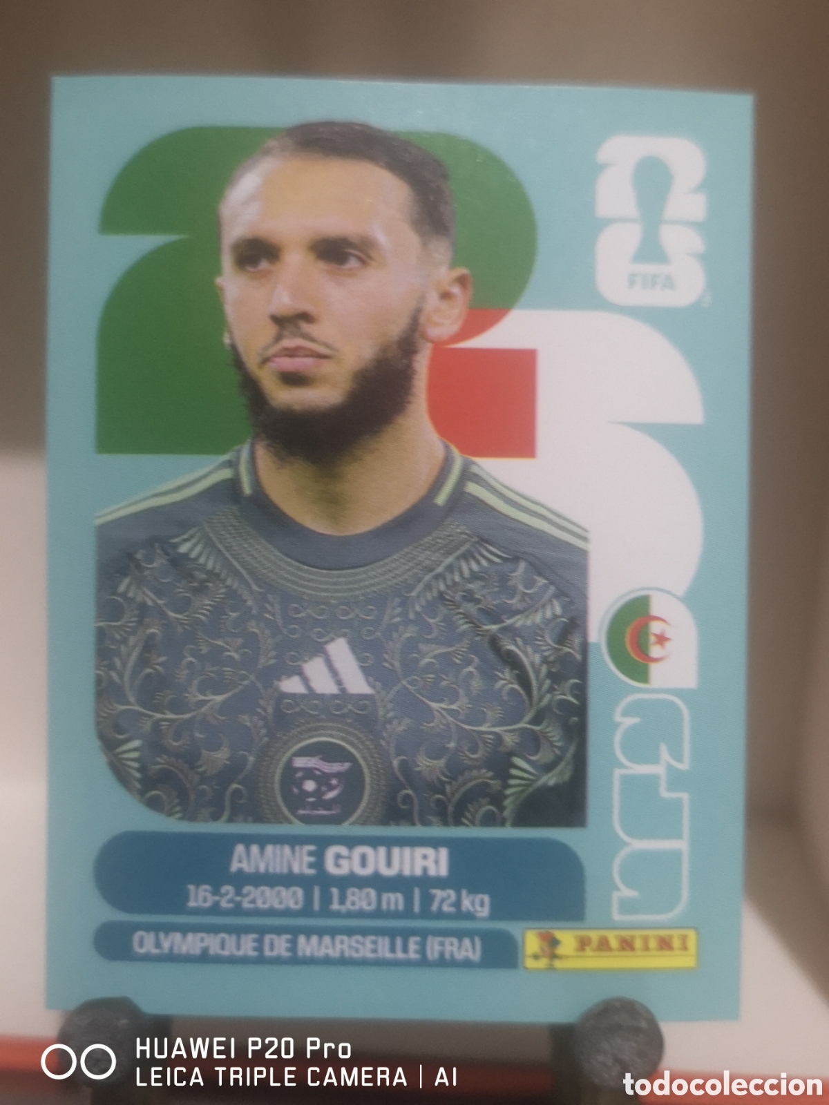 Cromos de F&uacute;tbol: FIFA WORLD CUP MUNDIAL 2026 GOUIRI- ALG 18