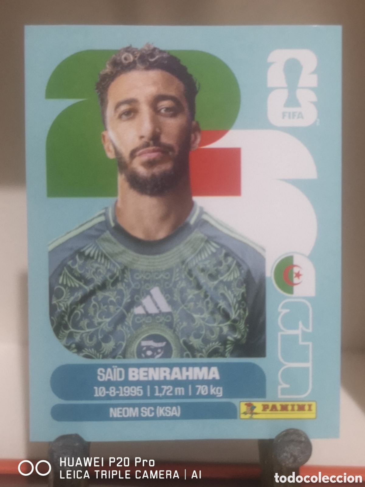 Cromos de F&uacute;tbol: FIFA WORLD CUP MUNDIAL 2026 BENRAHMA - ALG 16