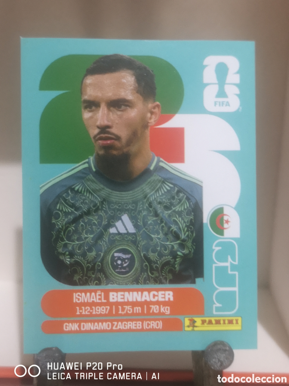 Cromos de F&uacute;tbol: FIFA WORLD CUP MUNDIAL 2026 BENNACER - ALG 8