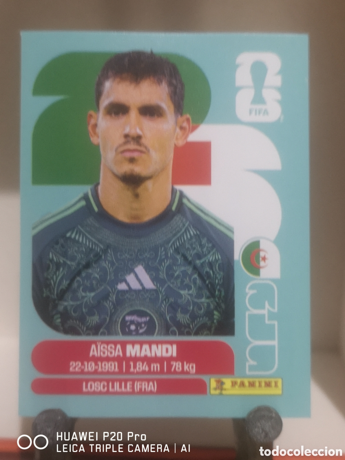 Cromos de F&uacute;tbol: FIFA WORLD CUP MUNDIAL 2026 MANDI - ALG 7