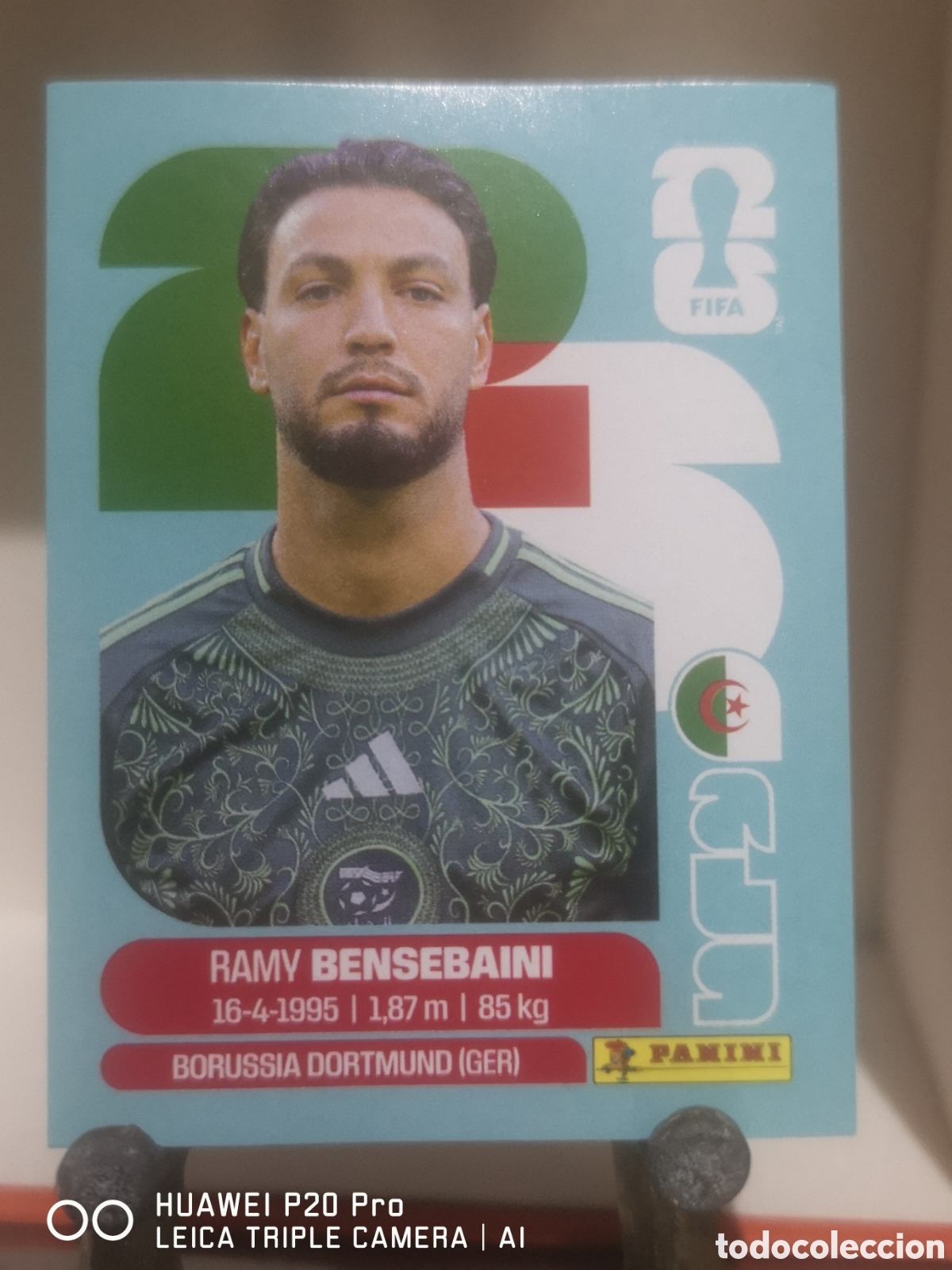 Cromos de F&uacute;tbol: FIFA WORLD CUP MUNDIAL 2026 BENSEBAINI - ALG 3