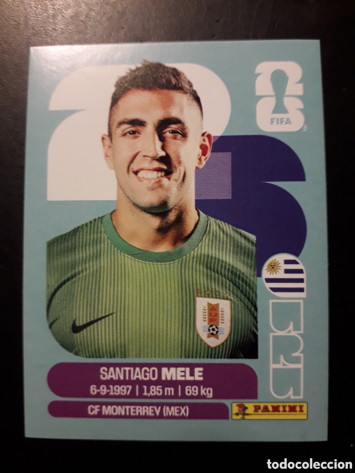 Cromos de F&uacute;tbol: MELE URUGUAY URU 3 MUNDIAL F&Uacute;TBOL 2026 FIFA WORLD CUP PANINI SIN PEGAR PEDIDO M&Iacute;NIMO 3&euro;