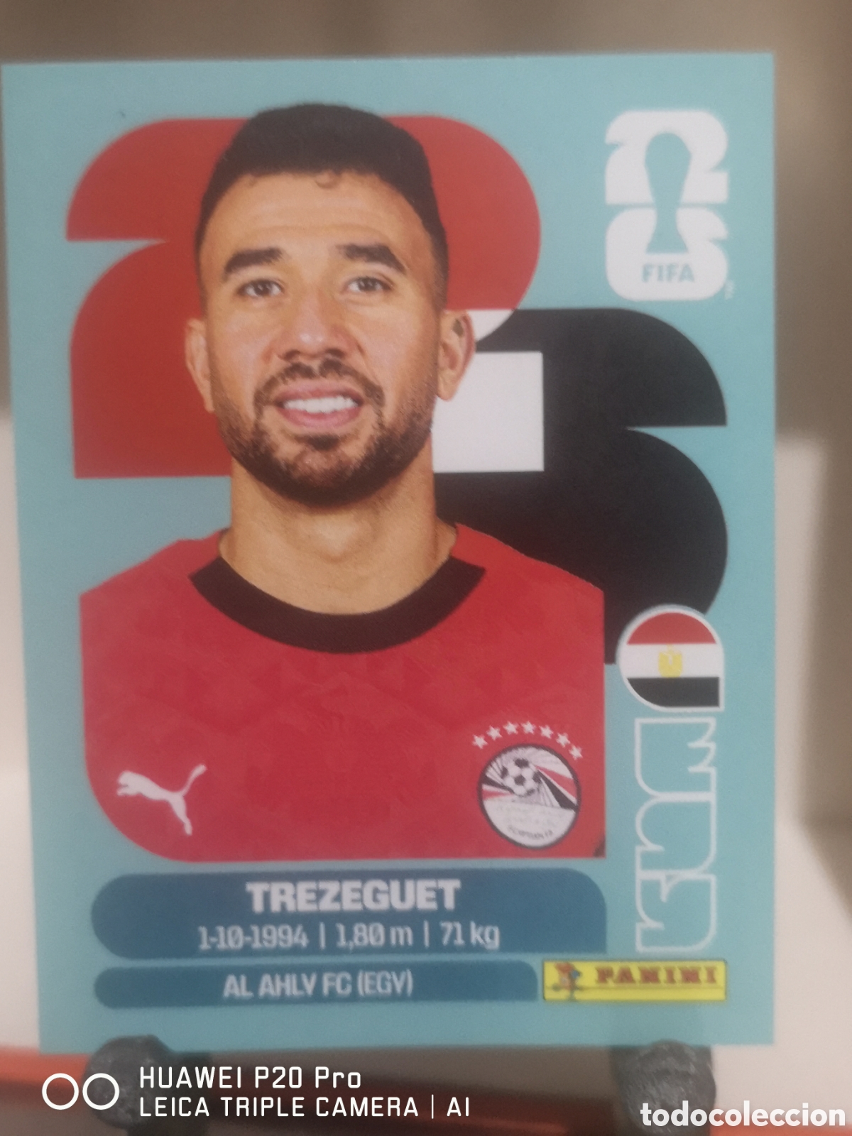 Cromos de F&uacute;tbol: FIFA WORLD CUP MUNDIAL 2026 TREZEGUET - EGY 19
