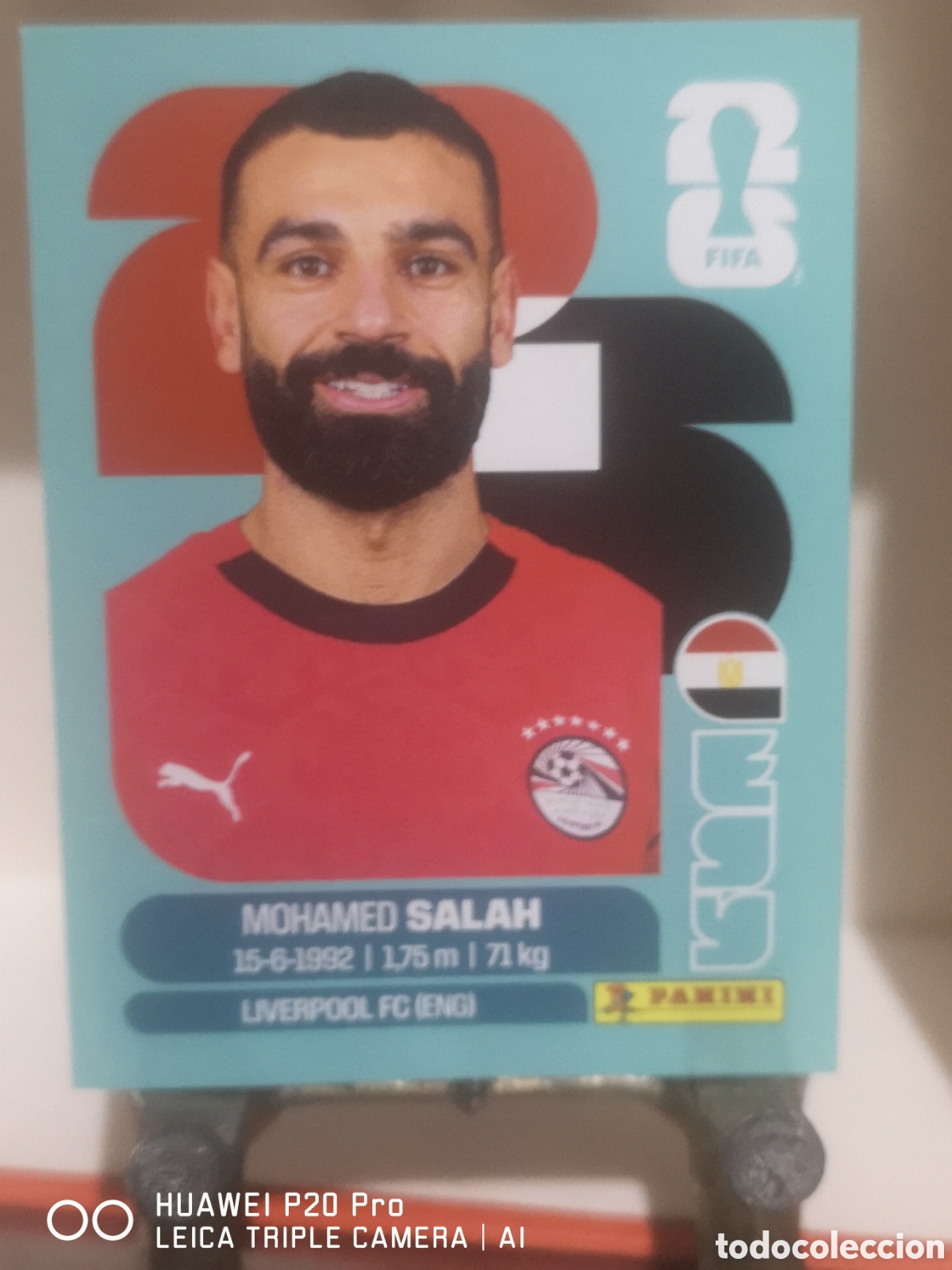 Cromos de F&uacute;tbol: FIFA WORLD CUP MUNDIAL 2026 SALAH - EGY 17
