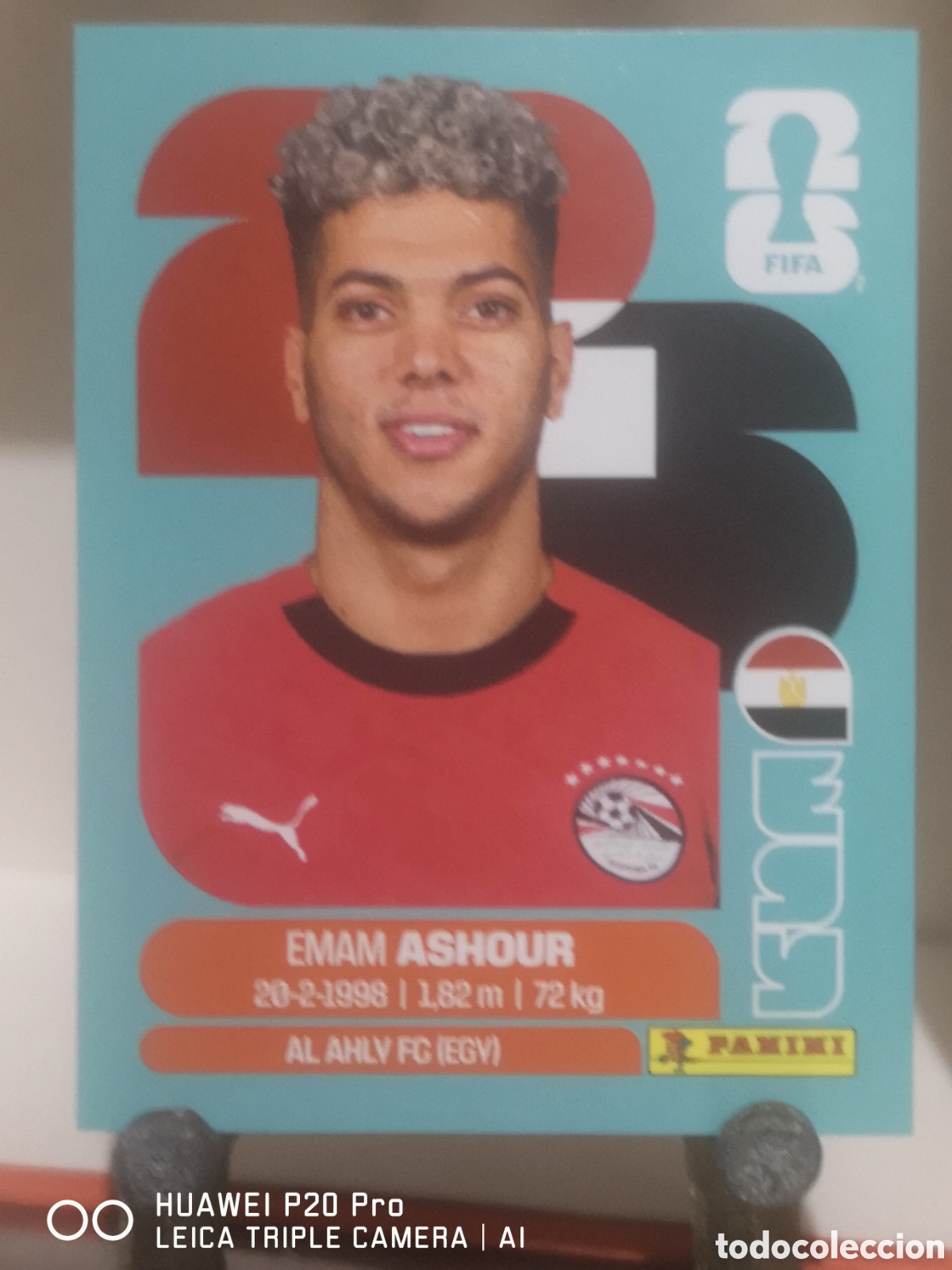 Cromos de F&uacute;tbol: FIFA WORLD CUP MUNDIAL 2026 ASHOUR - EGY 15