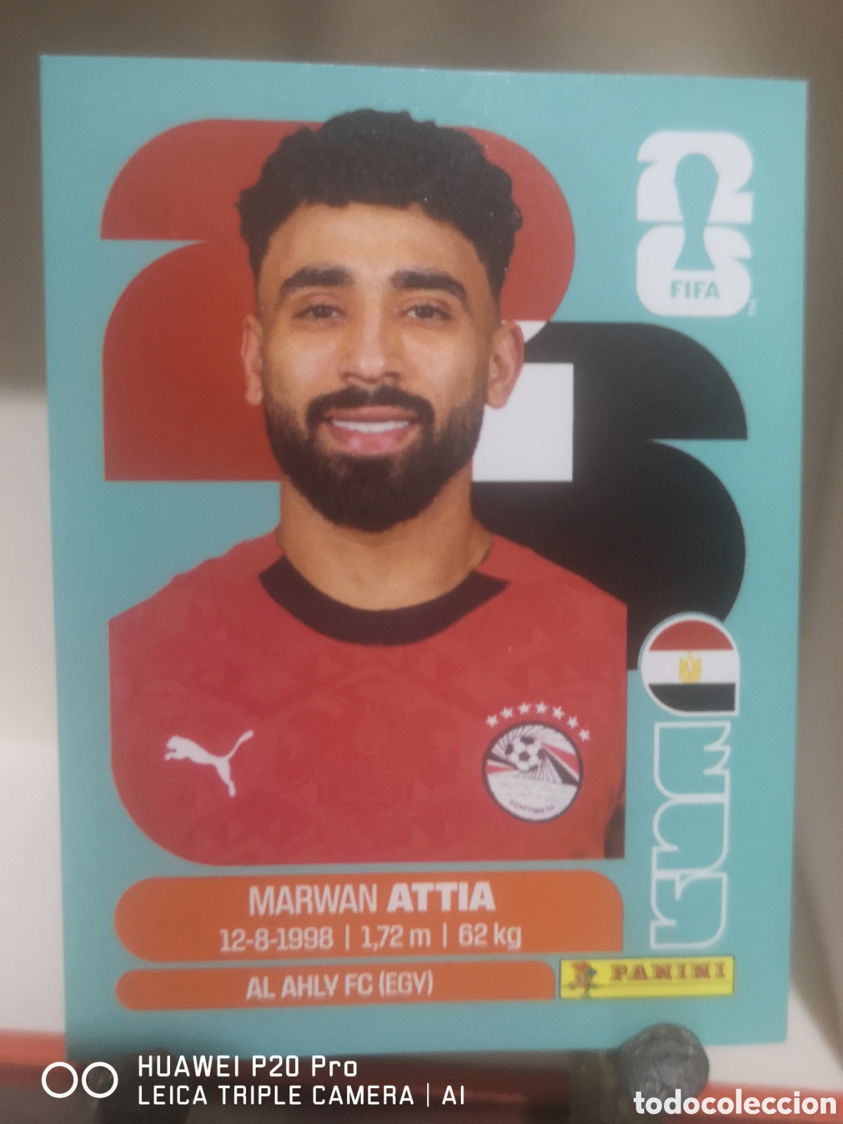 Cromos de F&uacute;tbol: FIFA WORLD CUP MUNDIAL 2026 ATTIA - EGY 10
