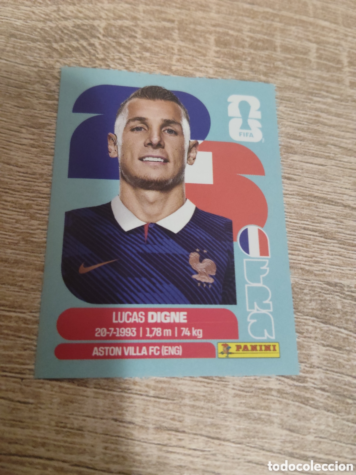 Cromos de F&uacute;tbol: Panini mundial 2026 FRA 8 Lucas Digne Francia