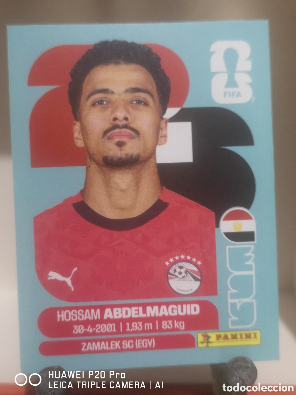 Cromos de F&uacute;tbol: FIFA WORLD CUP MUNDIAL 2026 ABDELMAGUID - EGY 8