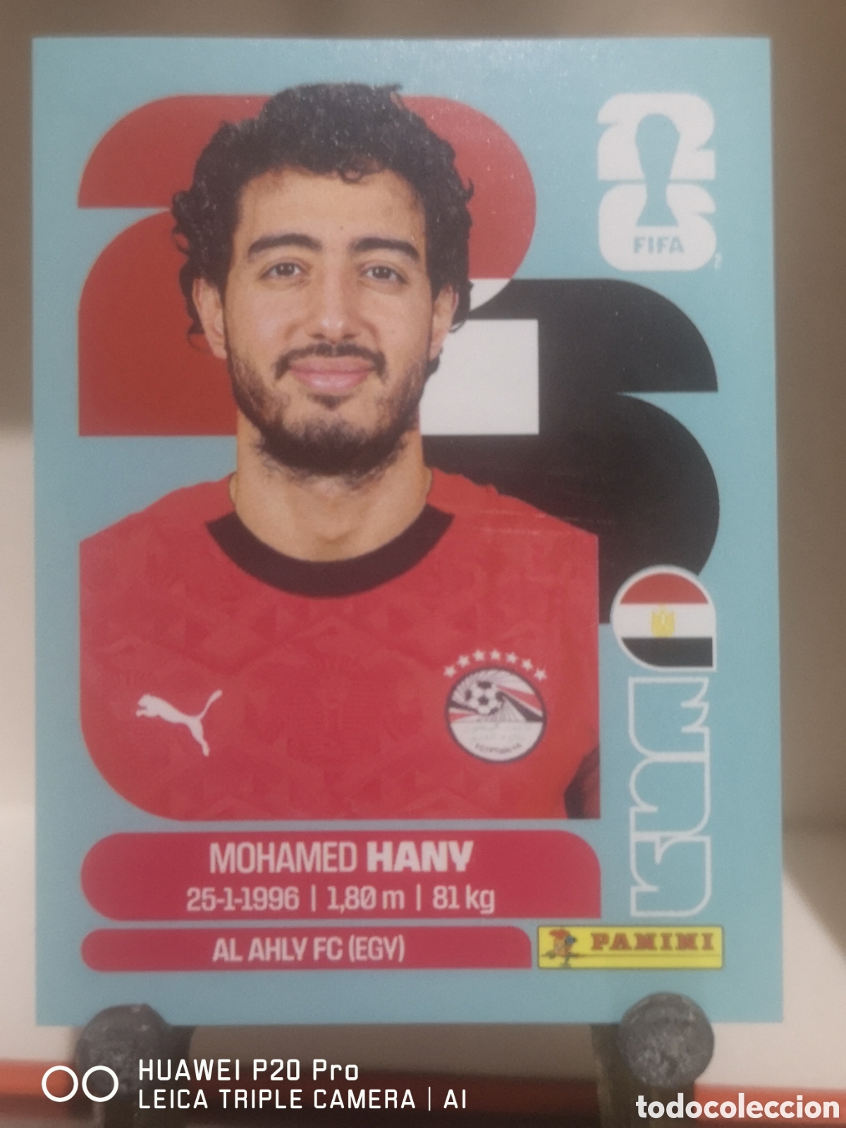 Cromos de F&uacute;tbol: FIFA WORLD CUP MUNDIAL 2026 MOHAMED HANY - EGY 3