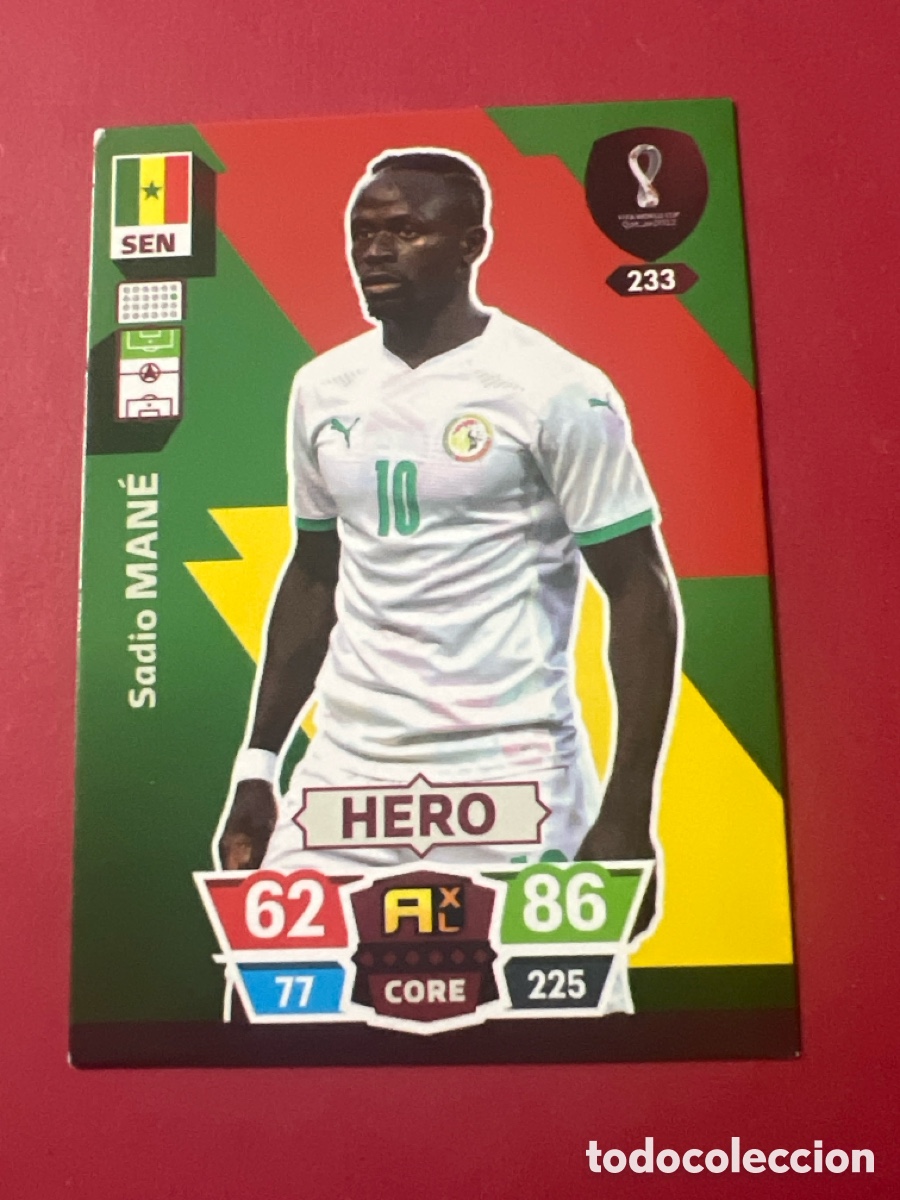 Cromos de F&uacute;tbol: C5237. ADRENALYN XL FIFA WORLD CUP QATAR 22 23 2022 2023 Mundial -&nbsp; 233 Man&eacute;