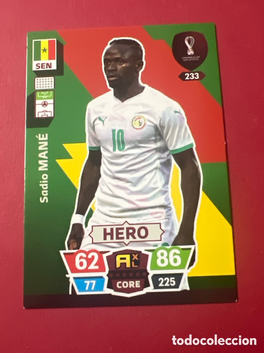 Cromos de F&uacute;tbol: C5238. ADRENALYN XL FIFA WORLD CUP QATAR 22 23 2022 2023 Mundial -&nbsp; 233 Man&eacute;