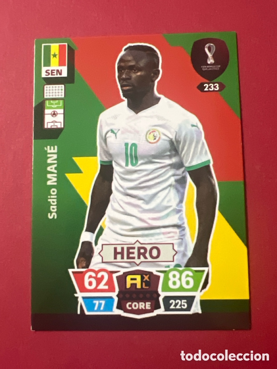 Cromos de F&uacute;tbol: C5240. ADRENALYN XL FIFA WORLD CUP QATAR 22 23 2022 2023 Mundial -&nbsp; 233 Man&eacute;