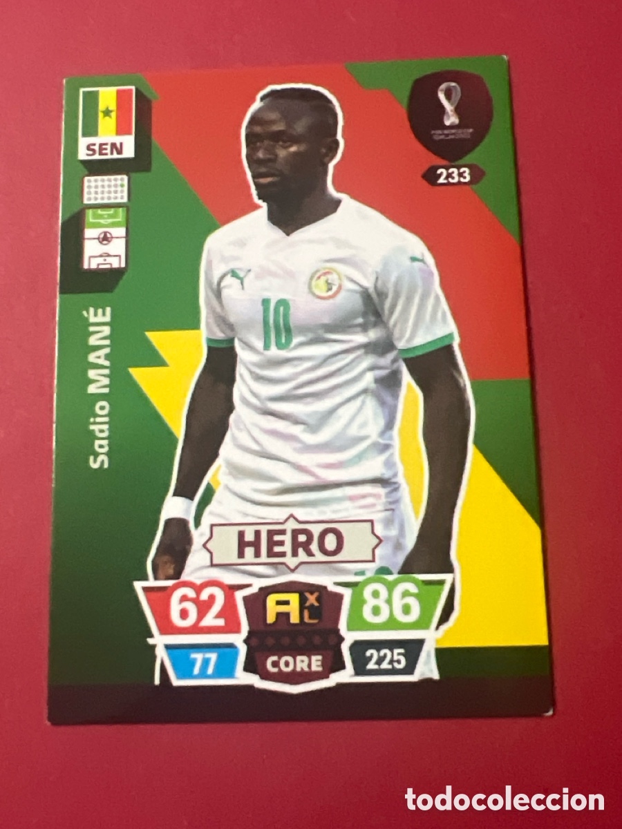 Cromos de F&uacute;tbol: C5245. ADRENALYN XL FIFA WORLD CUP QATAR 22 23 2022 2023 Mundial -&nbsp; 233 Man&eacute;