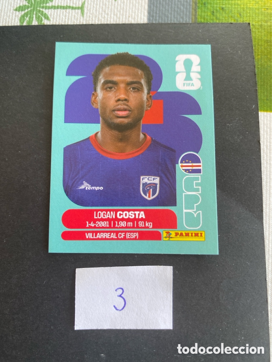 Cromos de F&uacute;tbol: Cromo Cabo Verde Mundial 2026 N* 3 nuevo