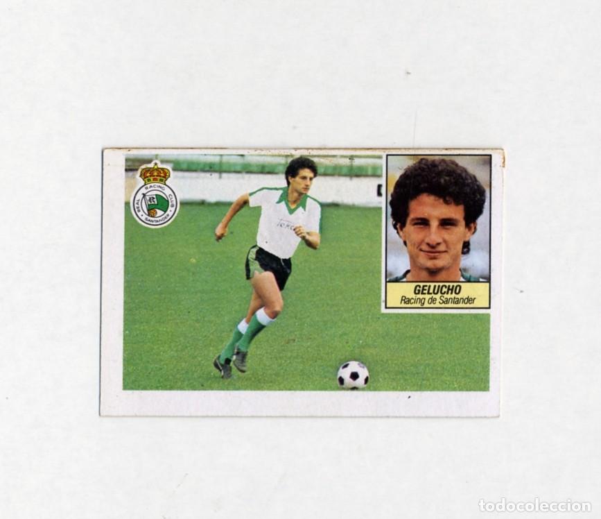 Cromos de F&uacute;tbol: LIGA ESTE 84 85 1984 1985 COLOCA GELUCHO RACING DE SANTANDER / DESPEGADO