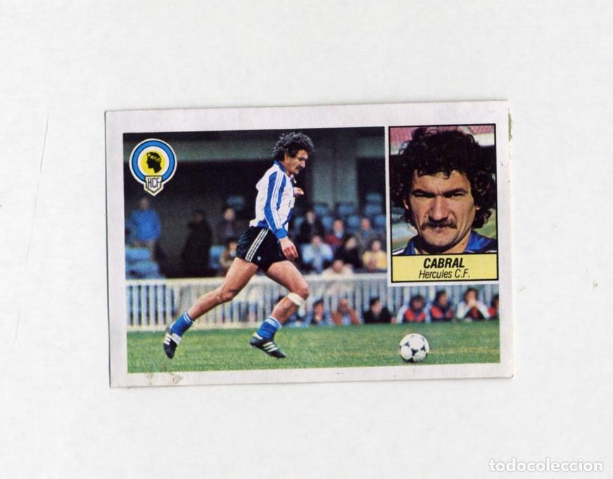 Fu&szlig;ball-Sticker: LIGA ESTE 84 85 1984 1985 BAJA CABRAL H&Eacute;RCULES / DESPEGADO