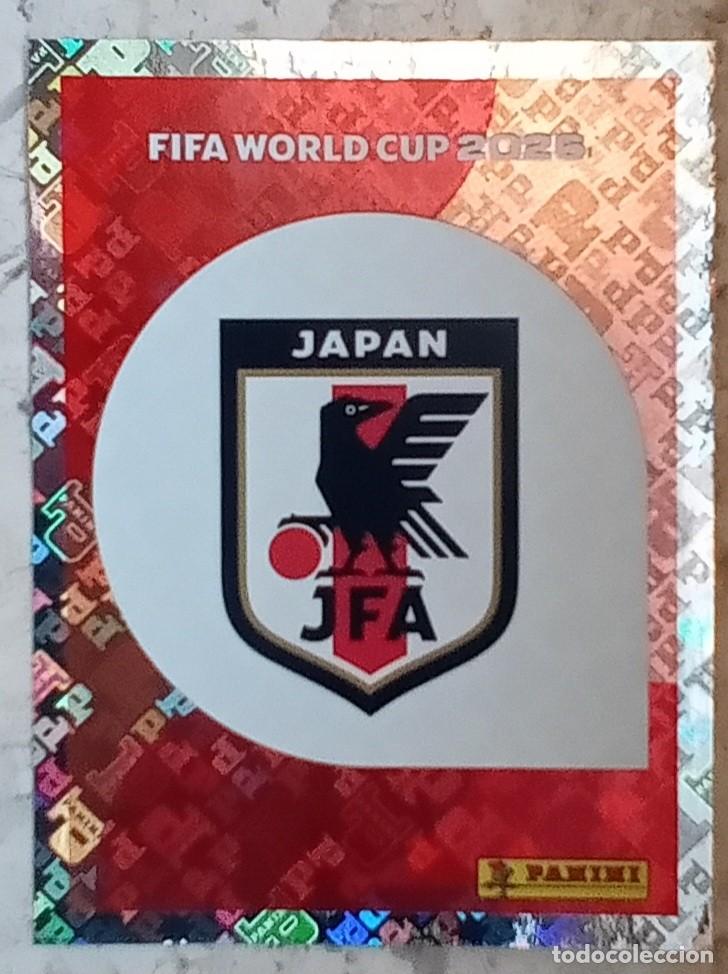 Cromos de F&uacute;tbol: Figurina Panini 2026 Cromo Fifa World Cup Usa Mundial 2026 scudetto escudo badge Japan n JPN 1