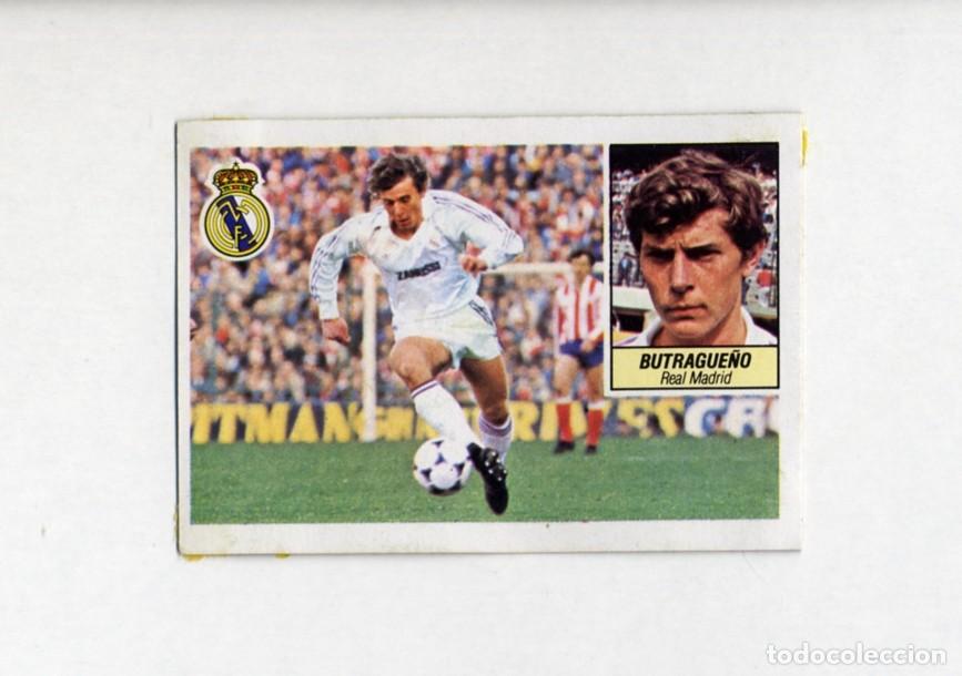 Cromos de F&uacute;tbol: LIGA ESTE 84 85 1984 1985 BUTRAGUE&Ntilde;O REAL MADRID / DESPEGADO