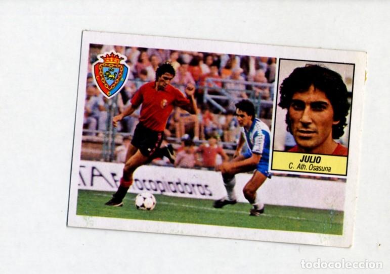 Cromos de F&uacute;tbol: LIGA ESTE 84 85 1984 1985 BAJA JULIO OSASUNA / DESPEGADO