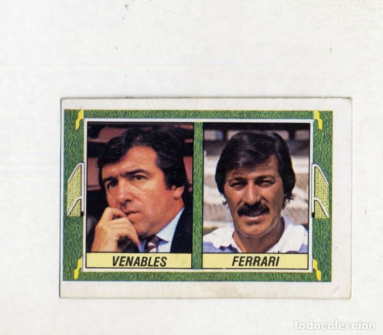 Cromos de F&uacute;tbol: LIGA ESTE 84 85 1984 1985 VENABLES FERRARI VERSI&Oacute;N / DESPEGADO